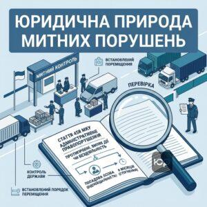 Юридичне визначення порушення митних правил за статтею 458 МКУ
