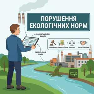 За які порушення довкілля настає відповідальність за порушення екологічного законодавства