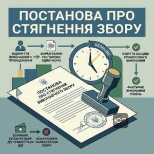 Порядок винесення постанови про стягнення виконавчого збору державним виконавцем