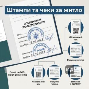 Посвідчення про відрядження військового з печатками та штампами