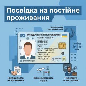 Оформлення посвідки на постійне проживання в Україні для іноземців