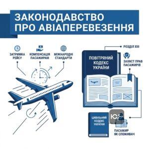 Компенсація за затримку авіарейсу згідно з Повітряним кодексом України