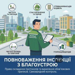 інспекція з благоустрою повноваження та права муніципальних інспекторів