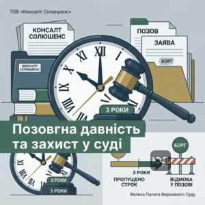 Позовна давність 3 роки у суді з колекторами Консалт Солюшенс