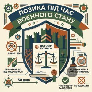 Особливості виконання договору позики під час дії воєнного стану в Україні