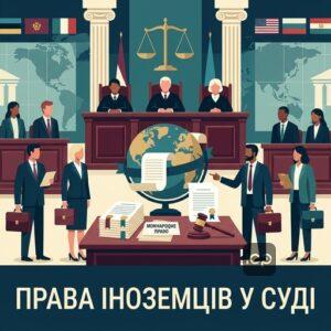 Процесуальні права та обов’язки іноземних осіб в українському суді