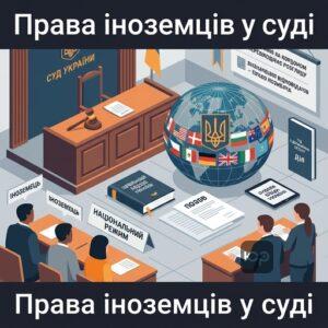 Производство по гражданским делам с участием иностранных лиц в Украине и их процессуальные права в суде