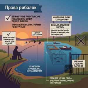 Права громадян на риболовлю на орендованому ставку