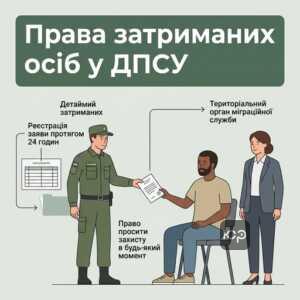 Права затриманих іноземців на подання заяви про захист у пунктах тримання ДПСУ