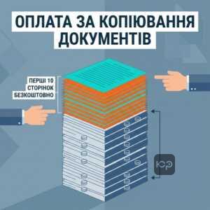 Правило 10 безкоштовних сторінок при оскарженні відмови запит на інформацію