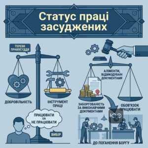 Право засуджених до позбавлення волі на добровільну працю та обов'язки боржників