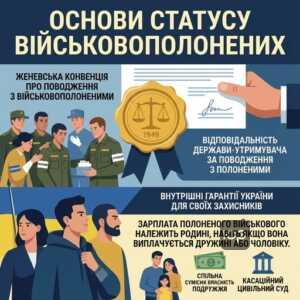 правовий статус військовополонених за міжнародним правом
