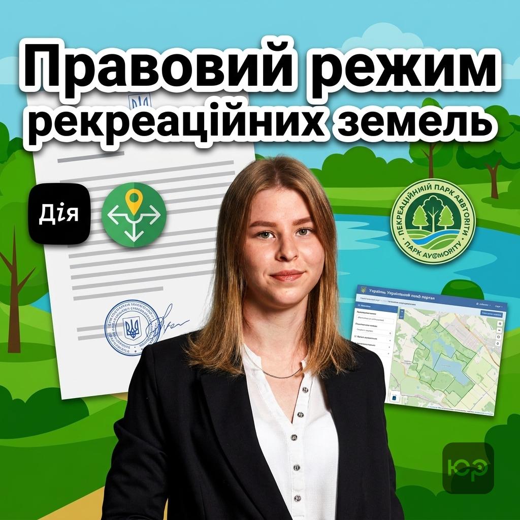 Землі рекреаційного призначення: склад, використання та забудова