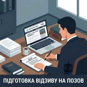 Підготовка відзиву на позовну заяву ФК Фінвест для зменшення боргу в суді