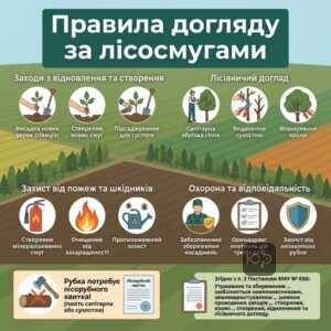 Правила утримання та збереження полезахисних лісових смуг згідно з Постановою КМУ 650.
