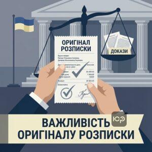 Презумпція невиконання боргу за статтею 545 ЦК України при наявності оригіналу розписки у кредитора