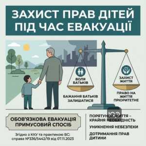 обязательная эвакуация детей принудительный способ ККУ