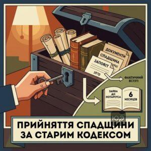 Як відбувалося прийняття спадщини за ЦК УРСР 1963 року