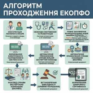 Процедура проходження ЕКОПФО та встановлення інвалідності 2025