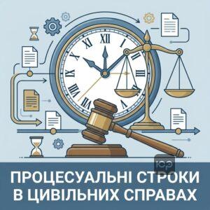 Процесуальні строки в цивільному процесі та правила їх дотримання учасниками справи