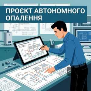 Розробка проєкту автономного опалення квартири