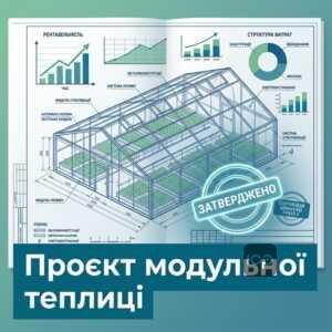 Проєкт модульної теплиці для гранту