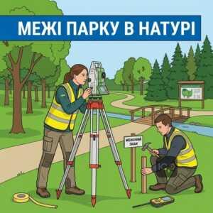Розробка проекту землеустрою для встановлення меж НПП на місцевості