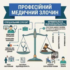 Кримінальна відповідальність медичних працівників та поняття професійного злочину