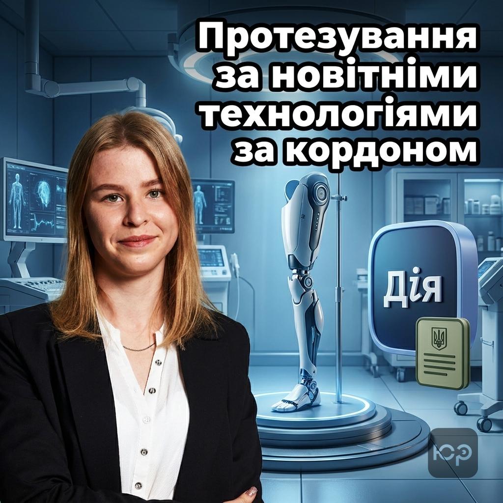 Безоплатне протезування за новітніми технологіями та за кордоном