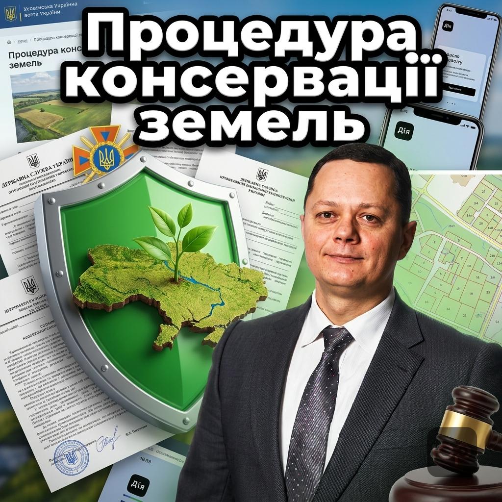 Порядок консервации земель: процедура и проект землеустройства
