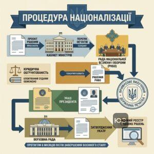 Процедура та етапи примусового вилучення російського майна