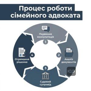 Етапи роботи та вартість послуг сімейного адвоката ЮРКОНСАЛТ у Запоріжжі