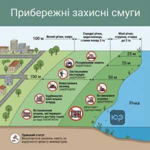 Обмеження та правила використання прибережних захисних смуг