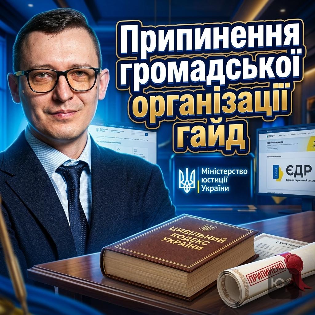 Порядок припинення громадської організації: саморозпуск, реорганізація та заборона
