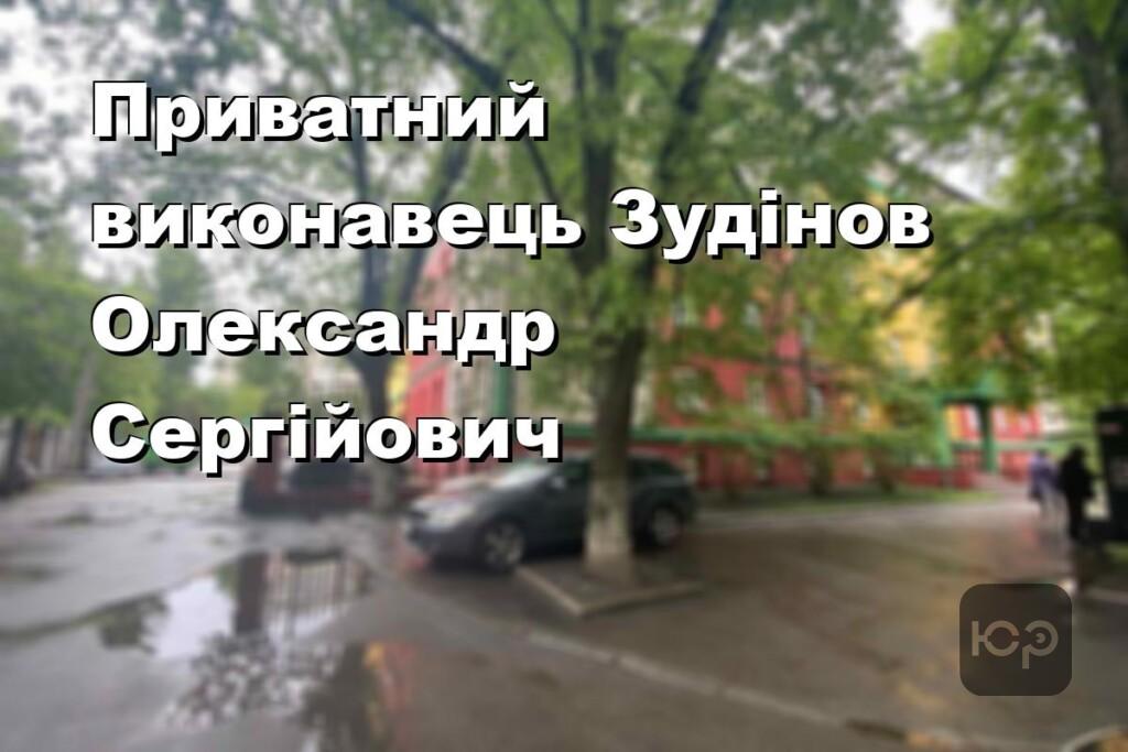 Приватний виконавець Зудінов Олександр Сергійович
