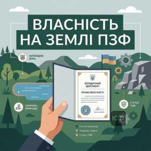 Приватизація заповідних земель та форми власності ПЗФ