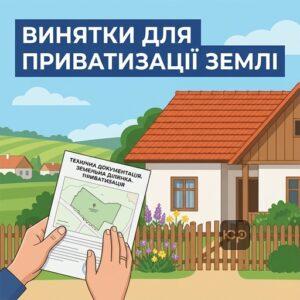 Приватизація землі під будинком для УБД винятки закону