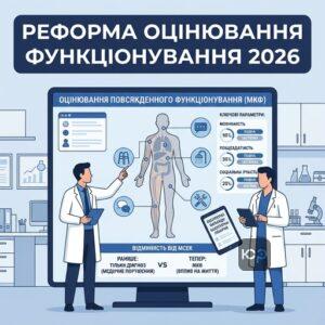 Порядок оценки повседневного функционирования лица вместо МСЕК в 2026 году
