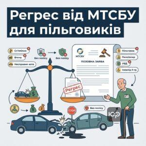 Ризики регресного позову МТСБУ до водія пільговика після ДТП