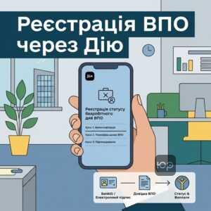 Покрокова інструкція реєстрації статусу безробітного для ВПО через мобільний додаток Дія.
