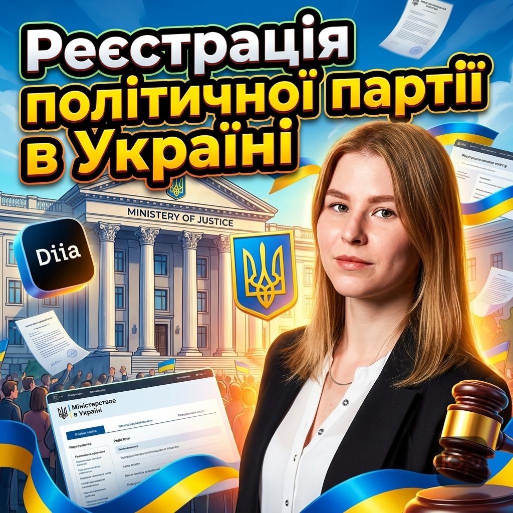 Створення та реєстрація політичної партії в Україні