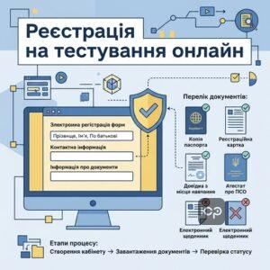 Порядок реєстрації та документи для участі в ЗНО та НМТ