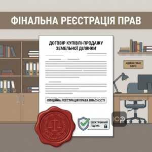 Реєстрація права власності на землю в Реєстрі речових прав