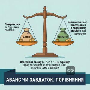 Порівняння авансу та завдатку в цивільному праві України