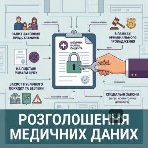Законні підстави для розголошення лікарської таємниці