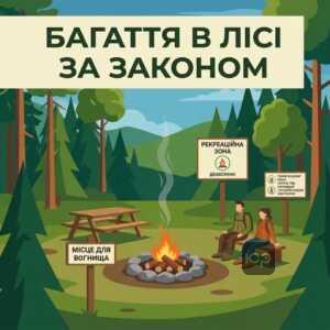 Правила розпалювання багаття в лісі та штрафи за порушення