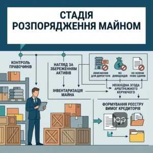 Арбітражний керуючий проводить інвентаризацію майна підприємства-боржника