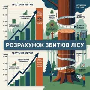 Розрахунок істотної шкоди при незаконній вирубці лісу за таксами Кабміну