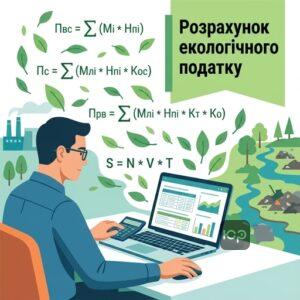 Як самостійно розрахувати екологічний податок за допомогою формул