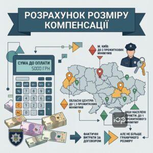 Розрахунок виплат та граничний розмір компенсації за житло поліцейським